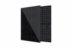 Balkonkraftwerke mit edlem Schwarz Schwarz Design