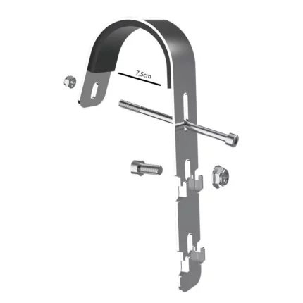 Balkonhaken zur Befestigung am Handlauf