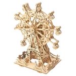 Holz Solar Puzzle mit Solarantrieb