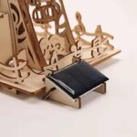 Holz Solar Puzzle mit Solarantrieb – Bild 2