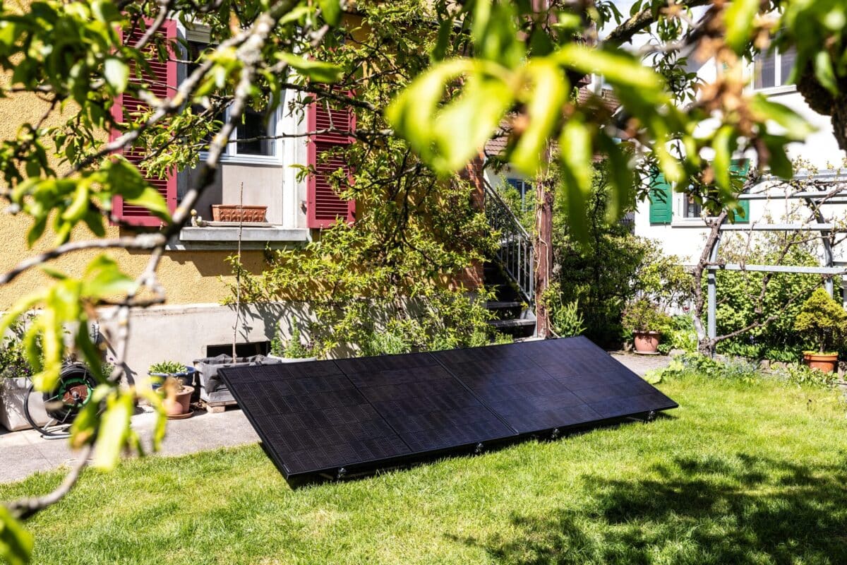 Steckerkraftwerk für die Terrasse oder Garten