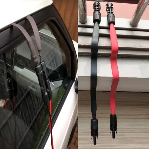 MC4 Flachkabel Fenster Durchführung – Bild 2