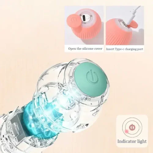 katzespielzeug-ball-blau3.webp Katzenspielzeug: Elektrischer Ball – Bild 2