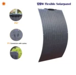 Flexible Solarpanels (2×120 W) & SolarLaderegler – Bild 4