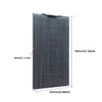 Flexible Solarpanels (2×120 W) & SolarLaderegler – Bild 2