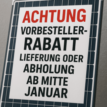 Balkonkraftwerk 600/810 Watt