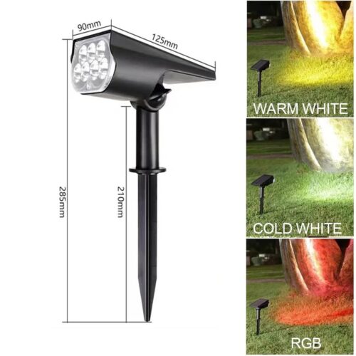 Solar-Lampe  Wasserdicht, Hell & Nachhaltig – Bild 2