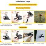 Solar-Lampe  Wasserdicht, Hell & Nachhaltig – Bild 3