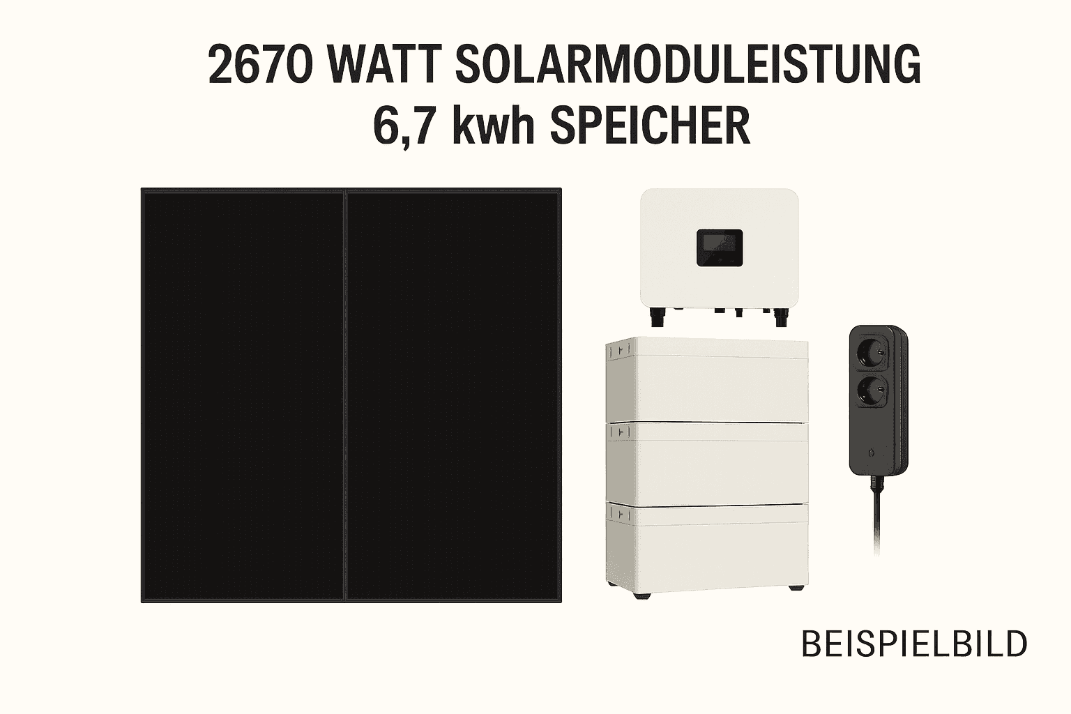 Solarenergie-Modul-und-Speicherungssystem.png Plug& Play Balkonkraftwerk der Schweiz – Bild 1
