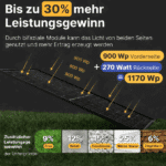 Balkonkraftwerk 920/600 Watt, bifaziale Hochleistungsmodule – Bild 9