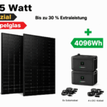 1840 WP & 4 KW Speicher, 4 bifaziale Hochleistungsmodule