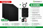 Steckerkraftwerk mit 6 KW Speicher und 6 Solarmodulen