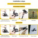 Solar-Lampe  Wasserdicht, Hell & Nachhaltig – Bild 3
