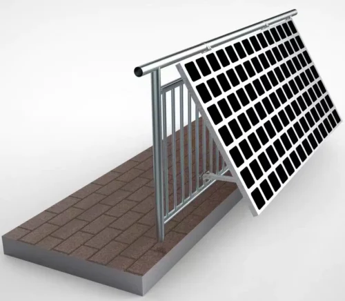 Halterung für 2 Photovoltaikmodule verstellbar – Bild 2