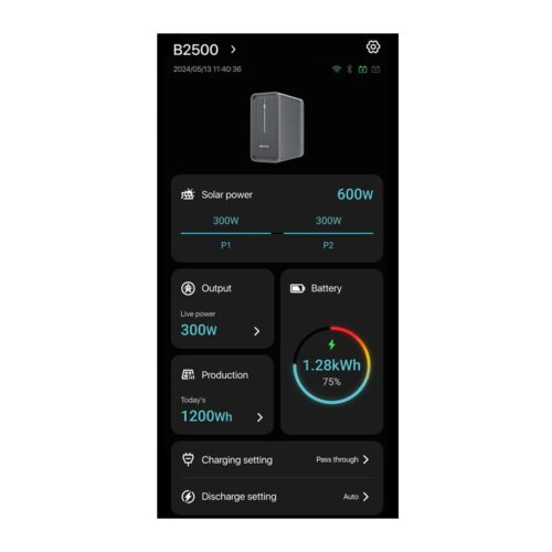 Balkonkraftwerk 600 W / 1350 Wp mit 4,48-kWh-Speicher – Bild 4