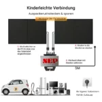 3,5 kW Plug&Play-Balkonkraftwerk mit 6 kWh Speicher