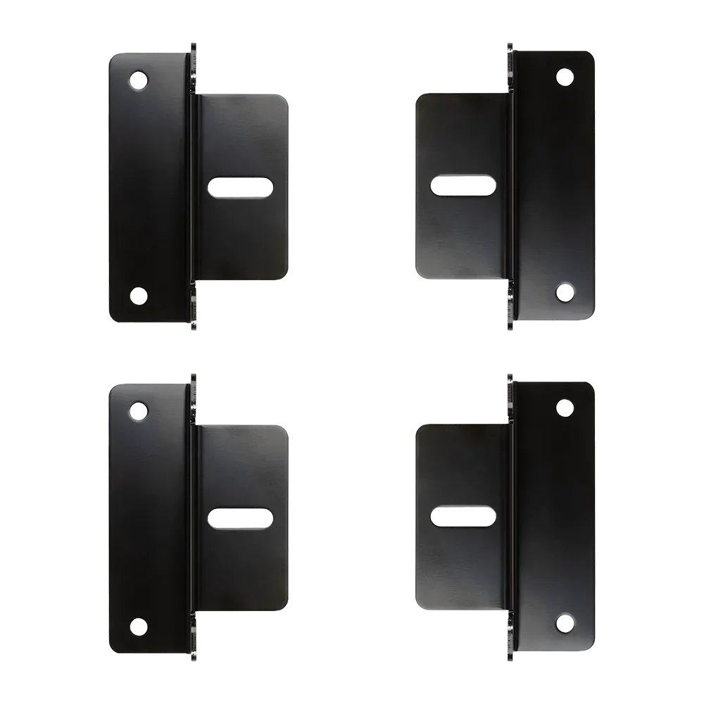 schwarze-z-winkel-4-stueck-mit-schrauben Z-Halterungen für Solarmodule – stabile Aluminium-Montage für Dach, Wand und Wohnmobil – Bild 1